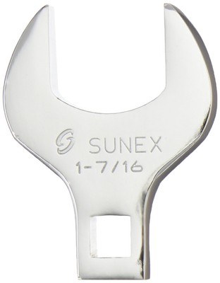 SUNEX TOOLS 97742A 1/2'' Dr. 1-7/16'' Jumbo Crowfoot Wrench CRV