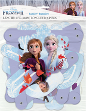 frozen 2 happy birthday letter banner girls party