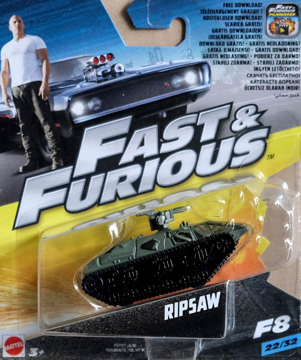 Fast & Furious Ripsaw & Flip Car セット Fast & Furious 8 - Tej's Ripsaw - Jada Toys 1:24 Model