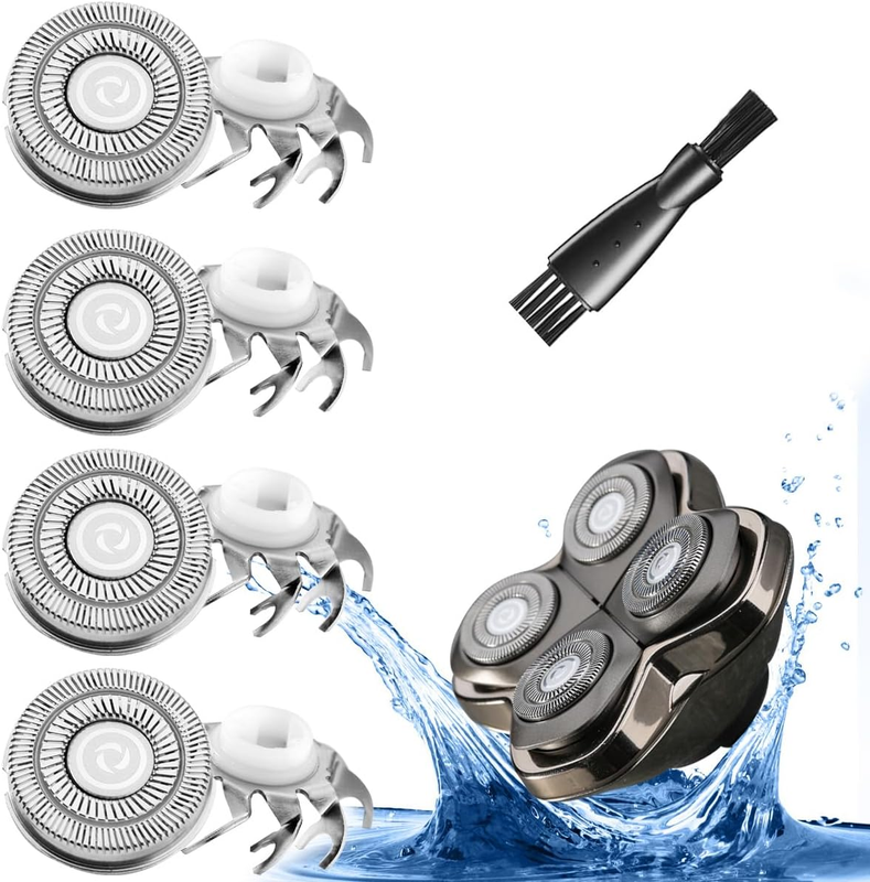4 Pcs Shaver Replacement Blades for Skull Shaver Pitbull Replacement Blades for