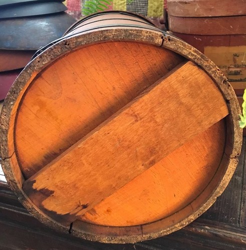 Antique Firkin, Tall And Narrow Shape