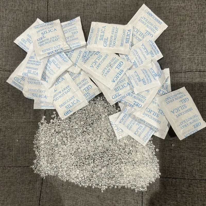 Upto 500x 1g Silica Gel Packets Moisture Absorber Desiccant Reusable Food Grade