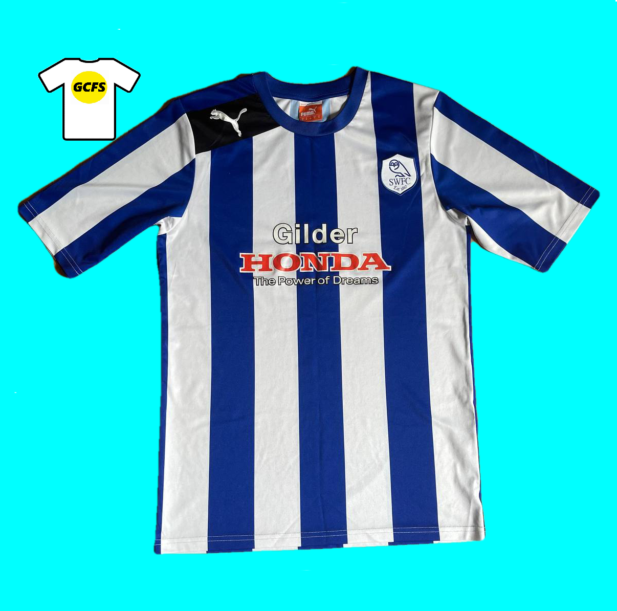 【正規品】シェフィールド・ウェンズデー　Sheffield Wednesday Sheffield Wednesday Home Football Shirt 2012 – 2013 Size M