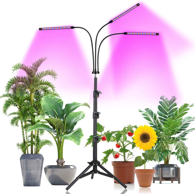 Grow Light for Plant Growth, Free Standing Floor Plant Lamp with Red Blue LED fo