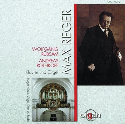 Rubsam/Rothkopf Reger Organ Music (CD) Album (UK IMPORT)