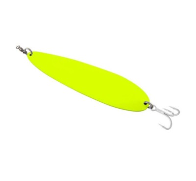 Tsunami 9  Heavy Pro Flutter Spoon Chartreuse