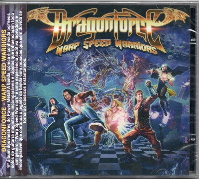 Warp Speed Warriors by Dragonforce (Cd, jewel case Brazil, 2024) New/Sealed
