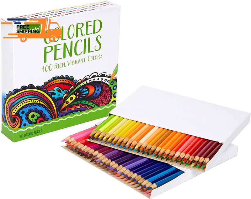 Crayola Colored Pencils for Adults (50Ct), Colored Pencil Set for Adult Coloring