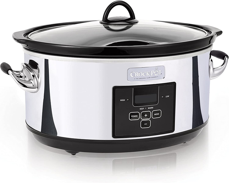 Crock-Pot 7 Quart Programmable Slow Cooker with Digital Time