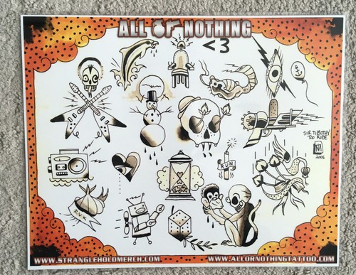 TATTOO STUDIO YAMADA 　Flash//skull Mサイズ DELUXEとTATTOO STUDIO YAMADAによるコラボレーションアイテムが
