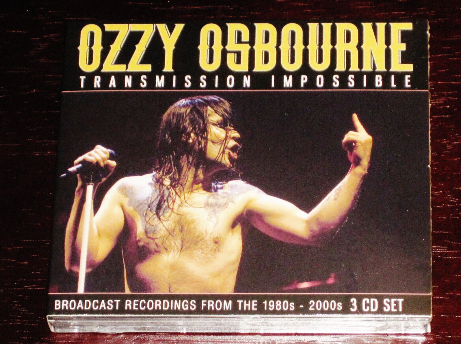 Ozzy Osbourne: Transmission Impossible 1980s-2000s 3 CD Set Ozzy Osbourne: Transmission Impossible 1980s-2000s 3 CD Set