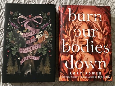 After the Forest by Kell Woods & Burn Our Bodies Down by Rory Power, Both SIGNED