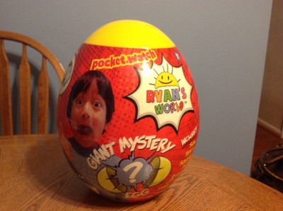 ryan's world yellow giant mystery egg