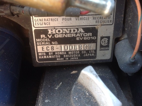honda ev6010 generator