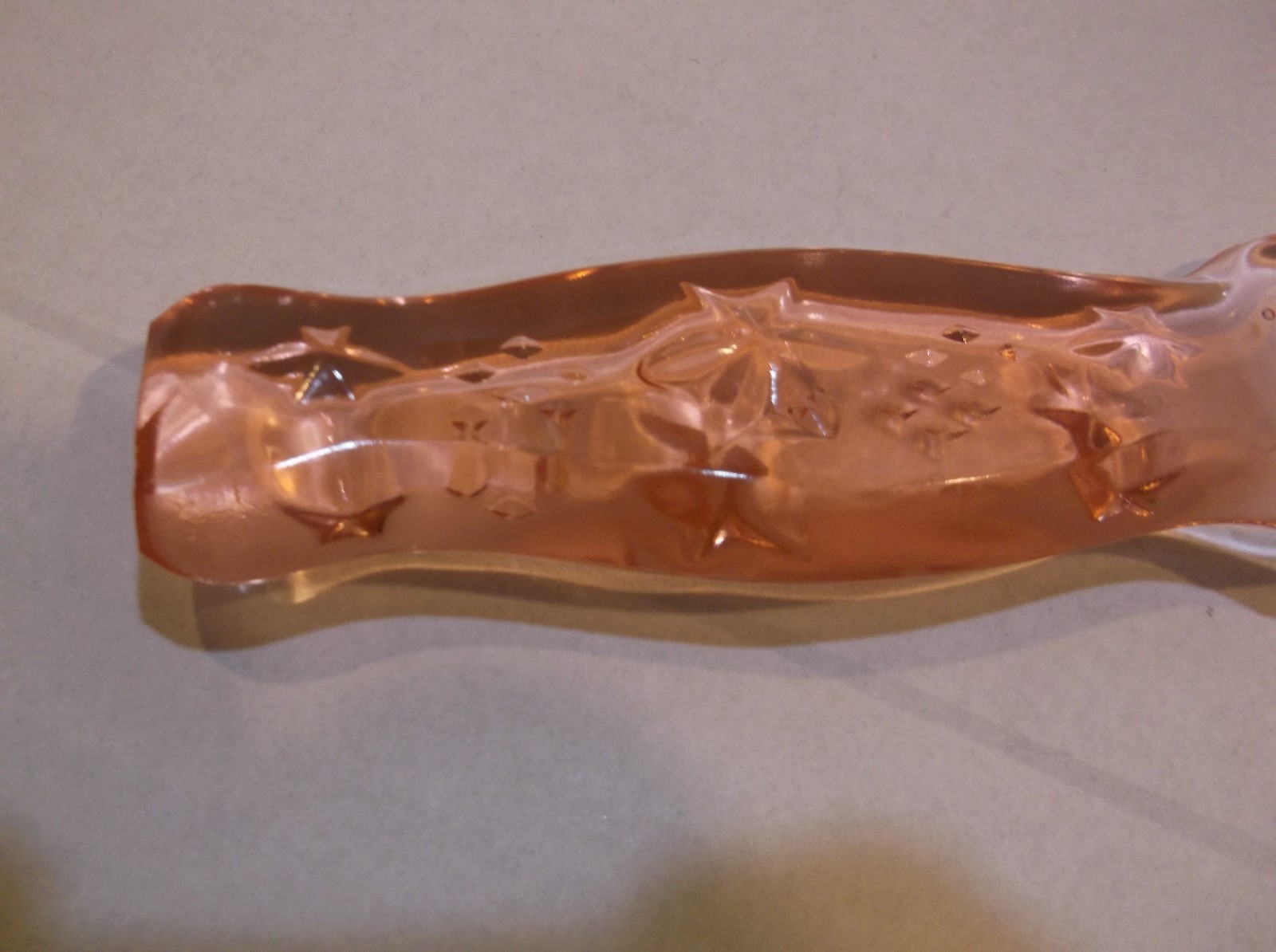 DUR-X Pink Glass Knife   2000B