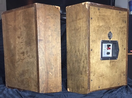 Klipsch H-SM Heresy Speaker Pair VINTAGE Sound Awesome!