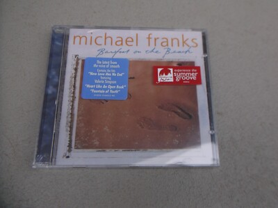 Barefoot on the Beach by Michael Franks (CD, Jun-1999, Windham Hill Records) NEW
