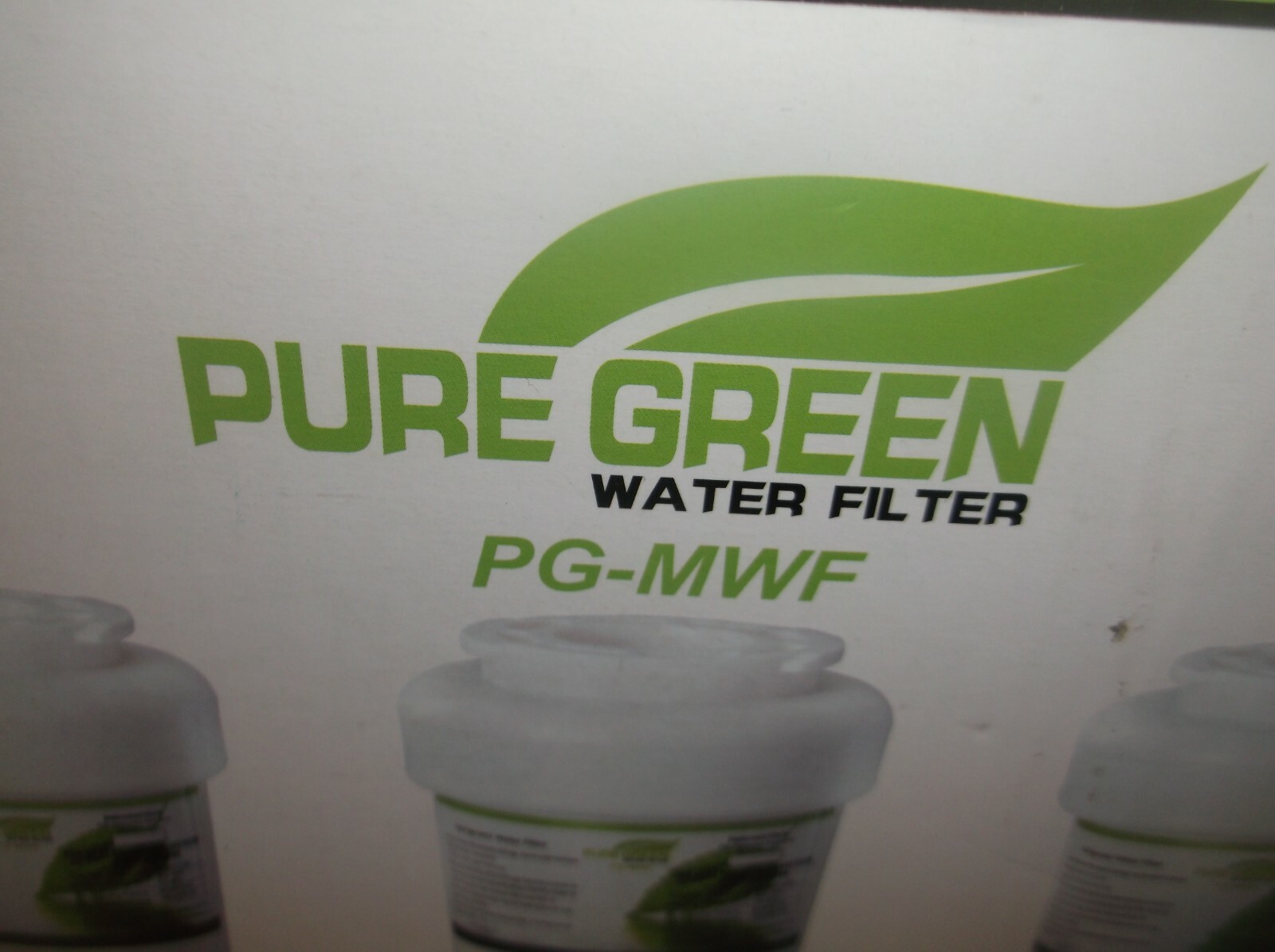 Pure Green PG MWF fits GE SmartWater Compatible Refrigerator Water Filter MWFP