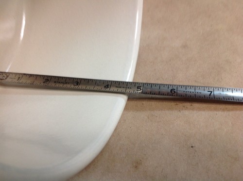 Vtg RRP Co Robinson Ransbottom Pottery 2 Blue Stripe 2 Qt Crock Roseville