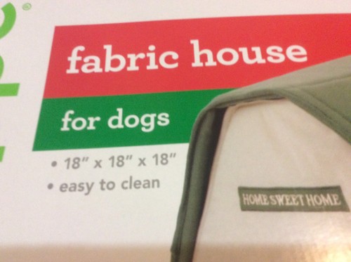 PET SHOPPE FABRIC HOUSE PORTABLE FOR DOGS
