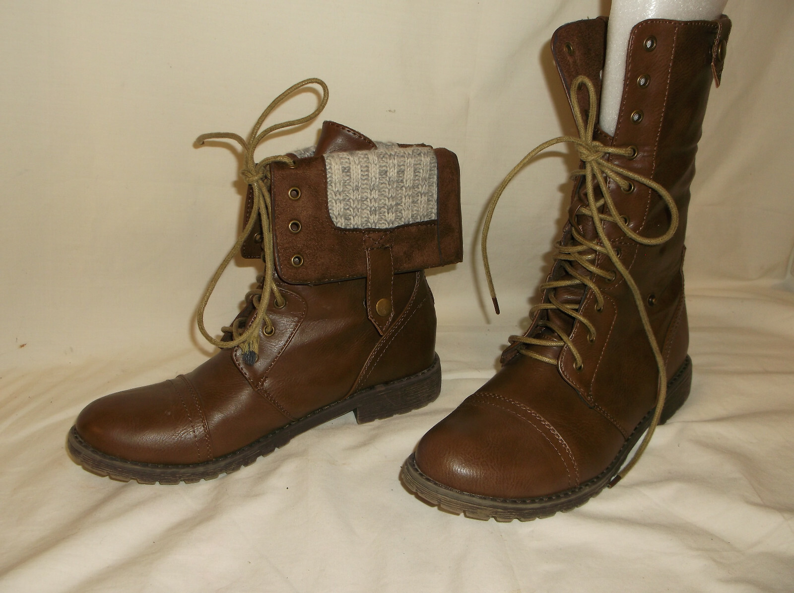 ブーツその他 Poppy Brown Black Poppy Brown Mid-Calf Boots Women's Size 9 | eBay