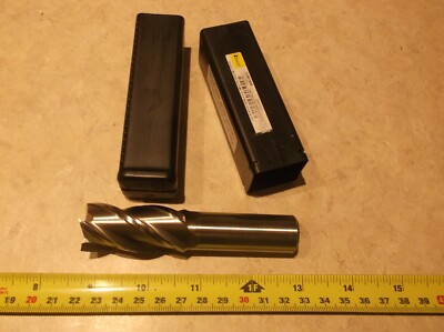 INTERSTATE 15/16'' 4F SQUARE END ENDMILL HIGH SPEED COBALT