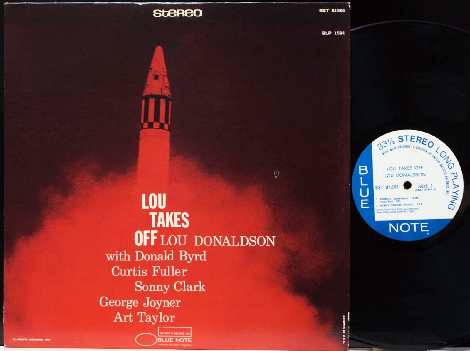 米LP Lou Donaldson Lou Takes Off BST81591 BLUE NOTE 未開封 /00260 LOU DONALDSON 