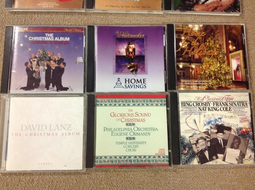 Mixed Lot Of 45+ Christmas / Holiday / Seasonal Music CD's;,