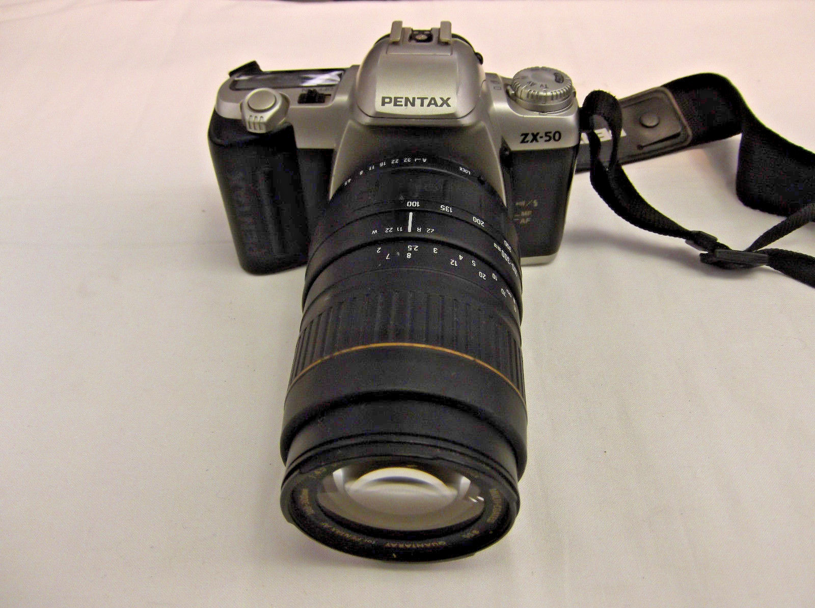 PENTAX - PENTAX 双眼鏡　10×50 PENTAX ZX-50 Camera. With 100-300mm Quantaray af Lens. 35mm