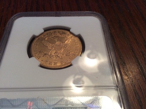 1902 $10 LIBERTY GOLD COIN, NGC MS63, BETTER DATE