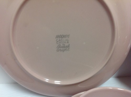 MID CENTURY MODERN RUSSEL WRIGHT IROQUOIS PINK DINNERWARE 26 Pcs Set