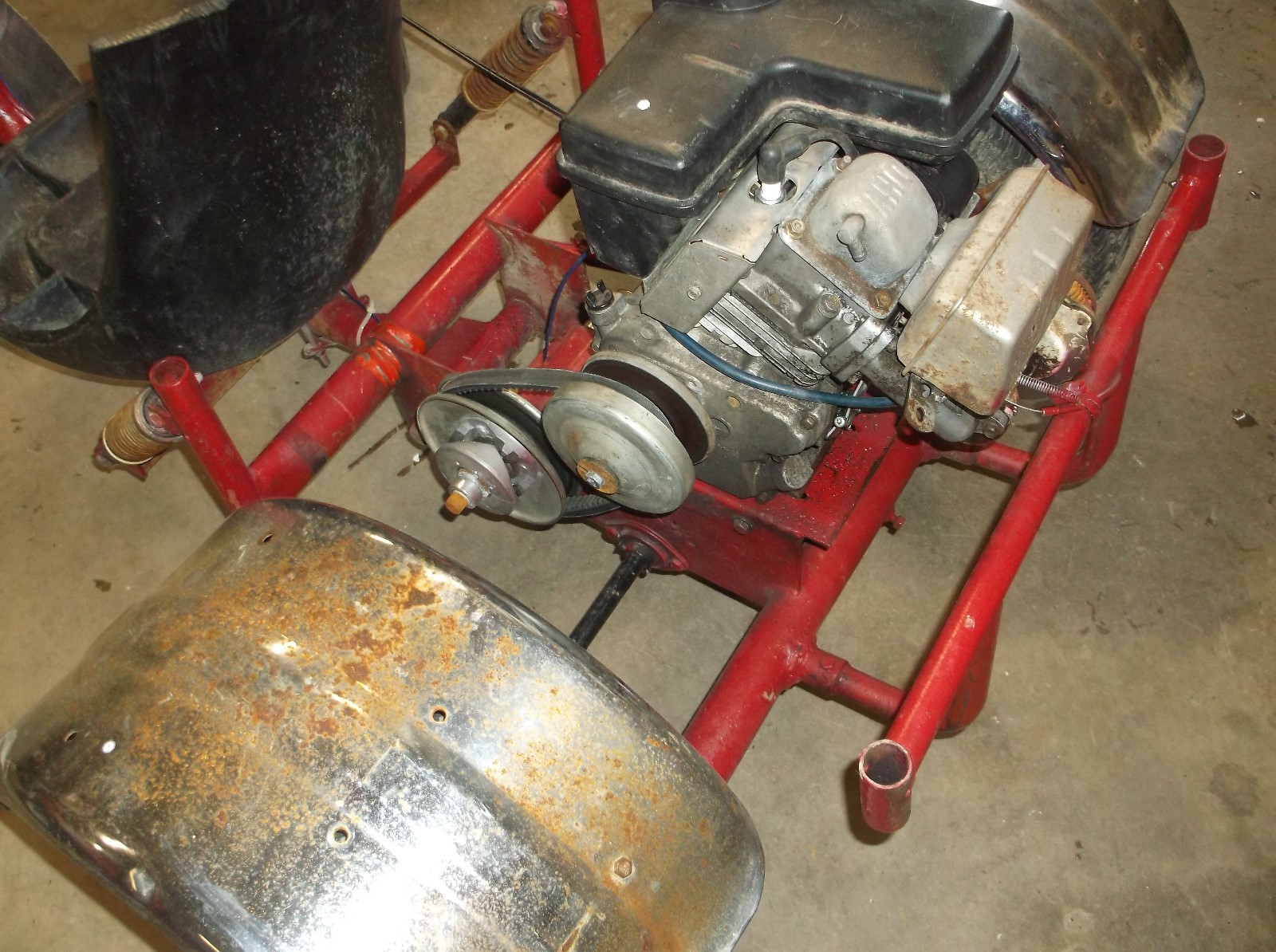 Heald Super Tryke Vintage Carl Heald Trike Motorcycle Mini Bike