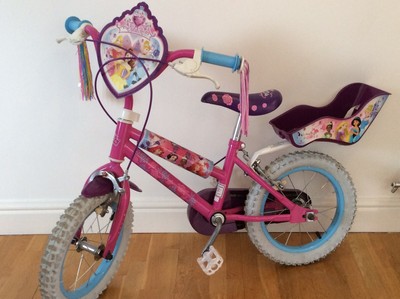 halfords disney princess bike