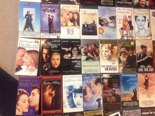 LOT OF 100 CLASSIC 80's-90'S VHS MOVIES; ACTION, COMEDY, DRAMA, SCI-FI, ROMANCE