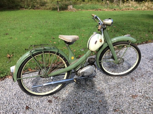 1958 Vintage NSU QUICKLY German /Italian Scooter /Moped - Nice Original W/ Title