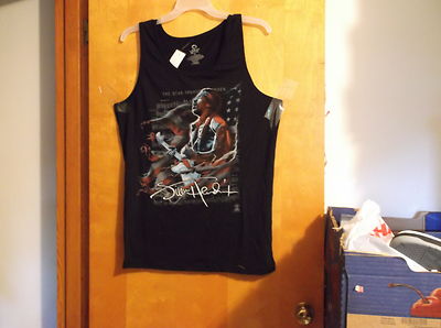 BRAND NEW  ''LIQUID BLUE'' MEN'S ''JIMI HENRIX''. BLACK ''SHOOTER''  T' SHIRT.SZ..MED