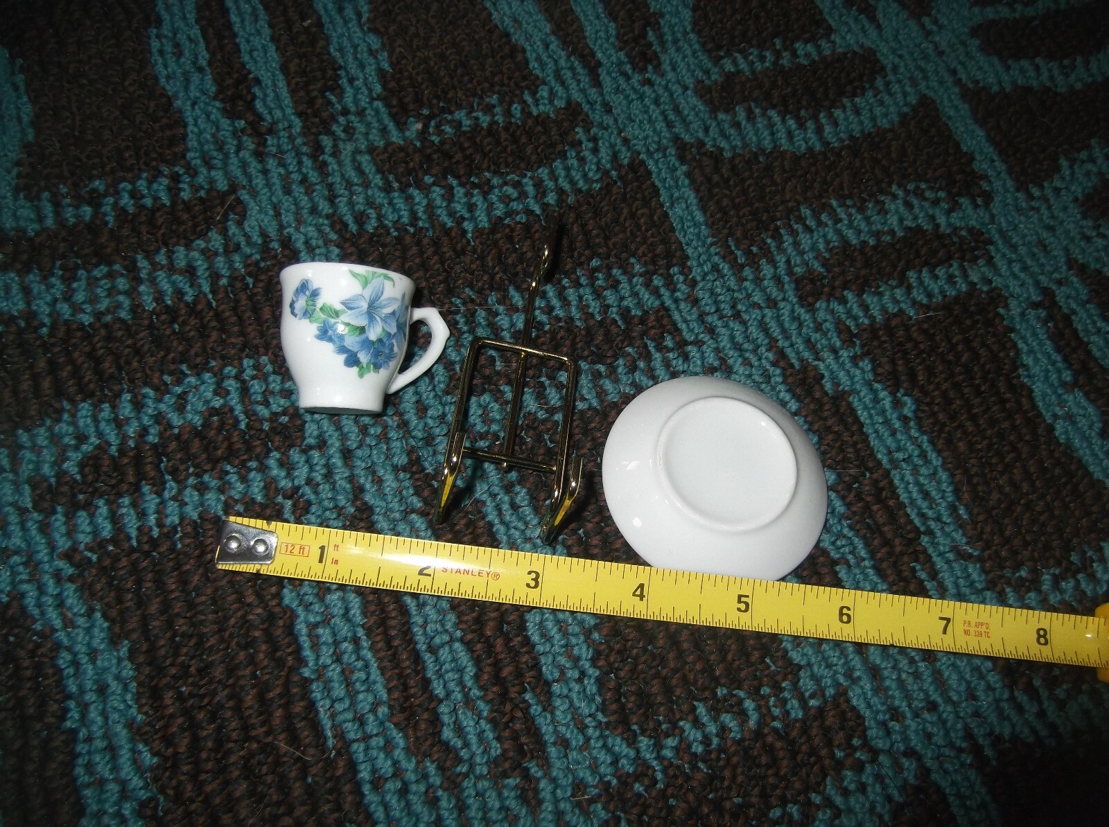 Mini Tea Cup and Saucer