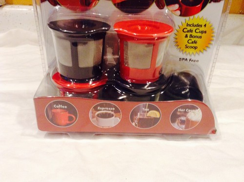 Cafe Cup Coffee Pod Reusable Single Cup As Seen On Tv Bean