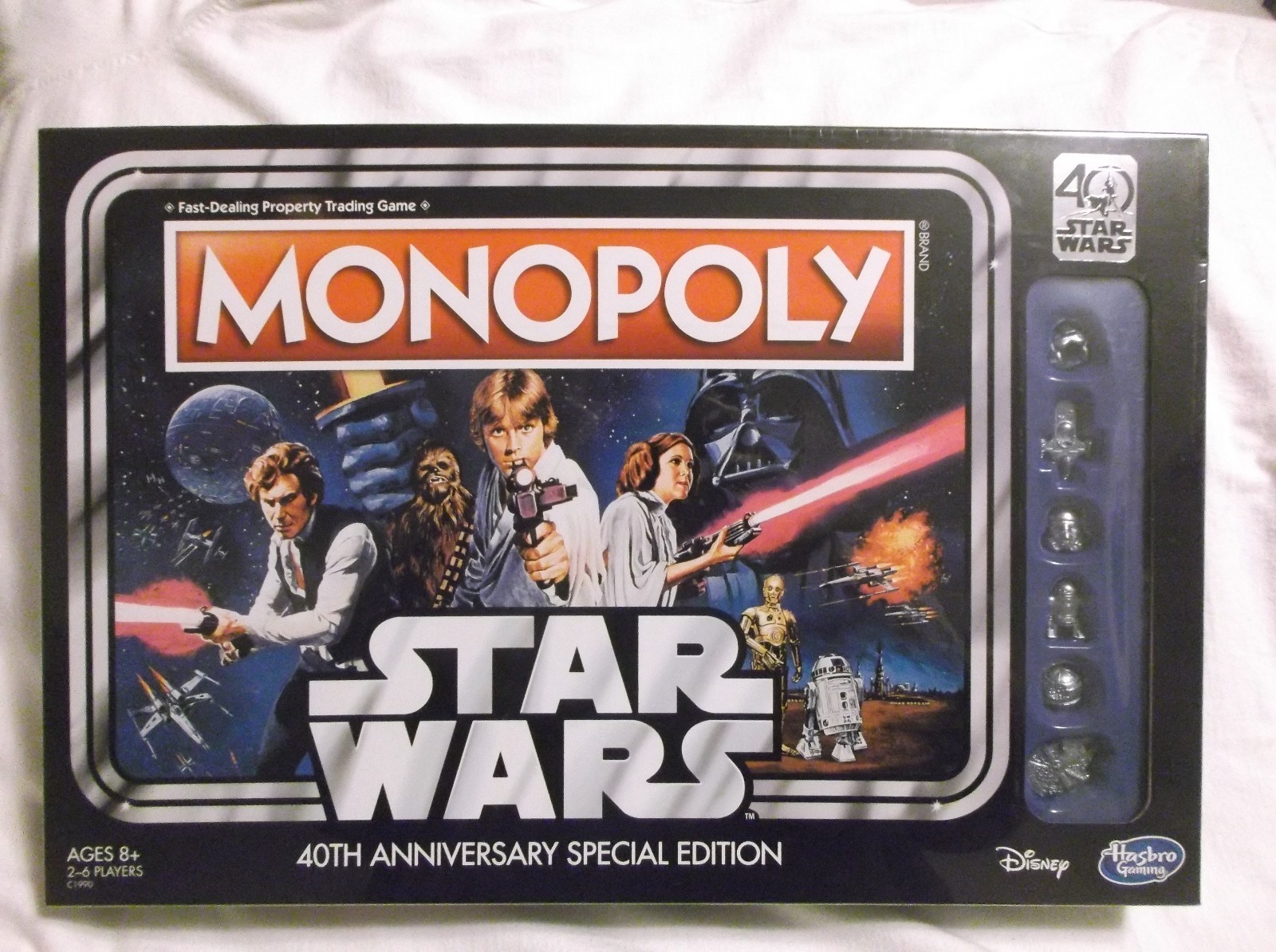 Monopoly : Star Wars 40th Anniversary Special Edition New | eBay