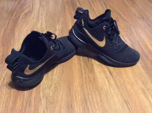 nike lebron witness iii black gold