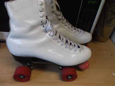 Bauer Style Glitter Light Up Wheels Ventro Pro Turbo Quad Roller Skates