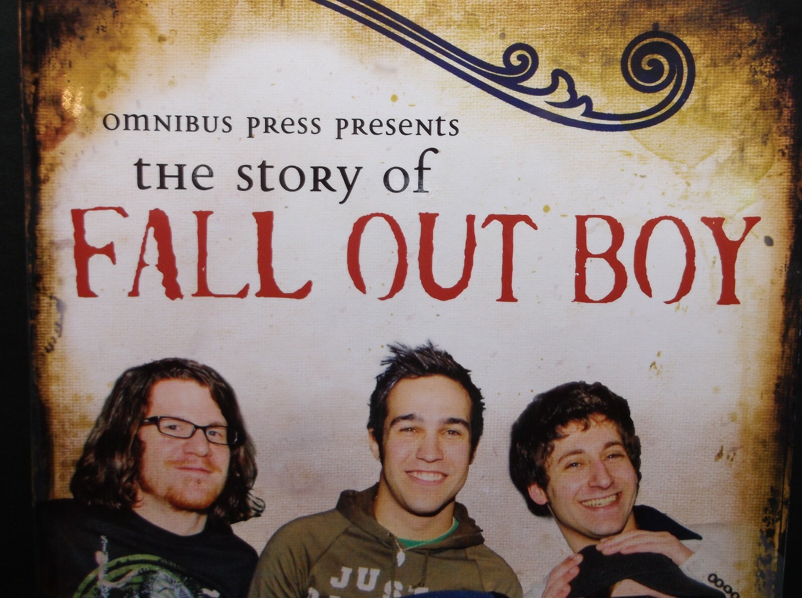 Omnibus Press presents The Story of Fall Out Boy -Jesse Saba Auto/Biography Book