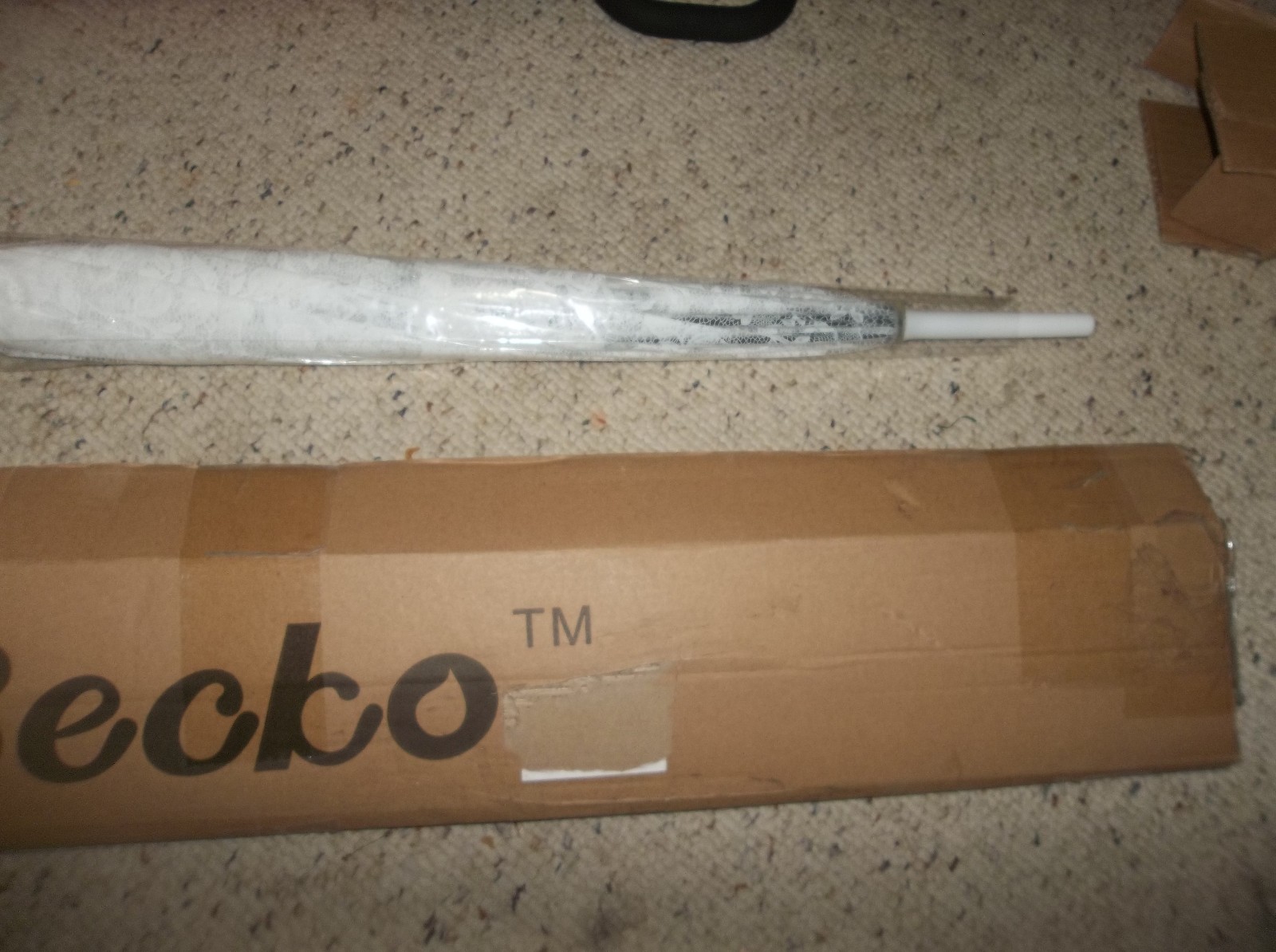 Becko Stick Umbrella / Flower and Heart Pattern Clear Canopy Bubble Umbrella / /