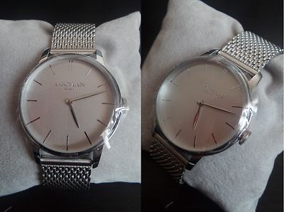 NEW LOCMAN 1960 DOLCE VITA OROLOGIO UOMO 41MM CINTURINO ACCIAIO MAGLIA MILANESE