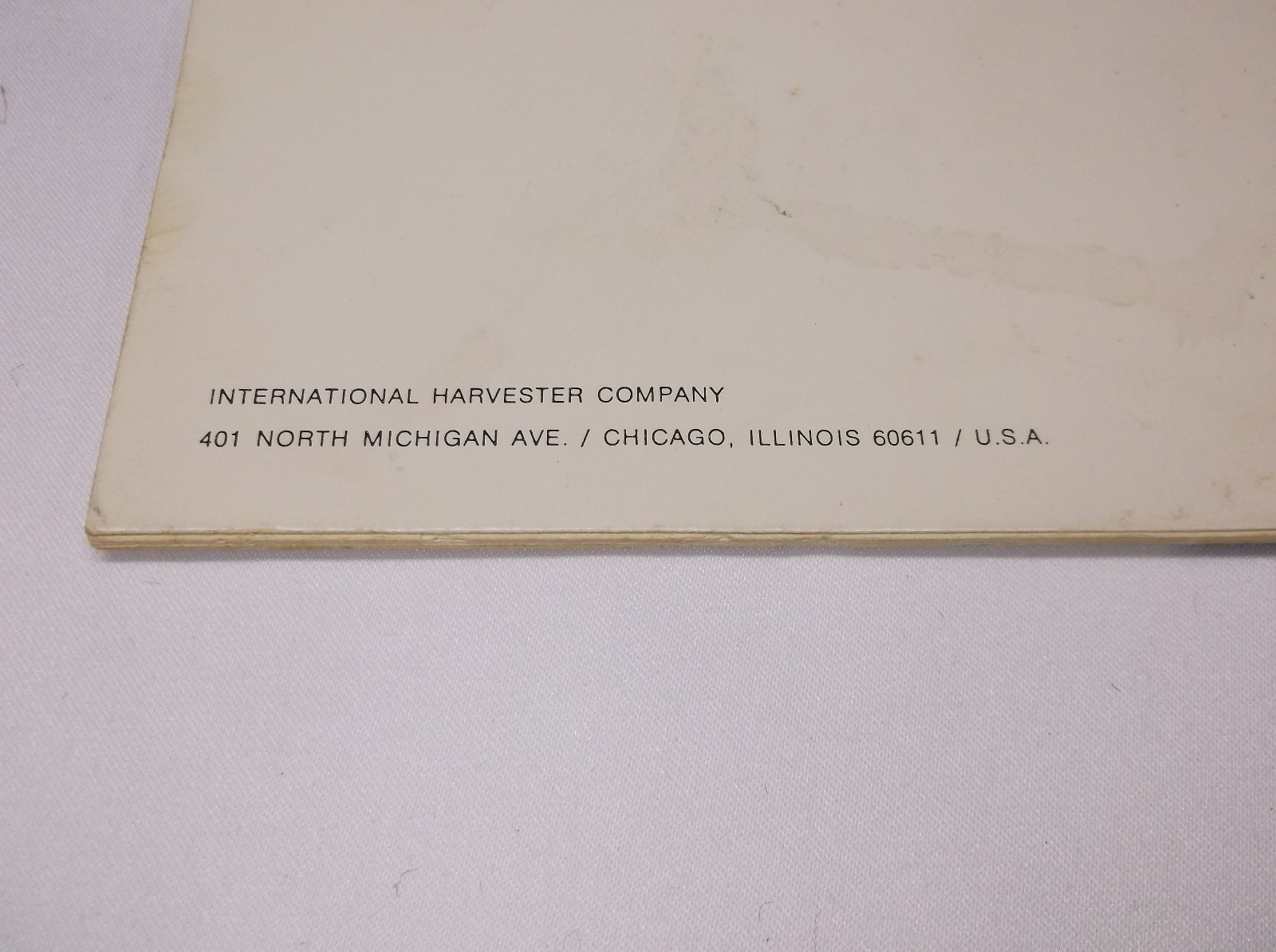 Case International Rotary Mowers 38C, 44C and 50C 3-Spindle Operators Manual