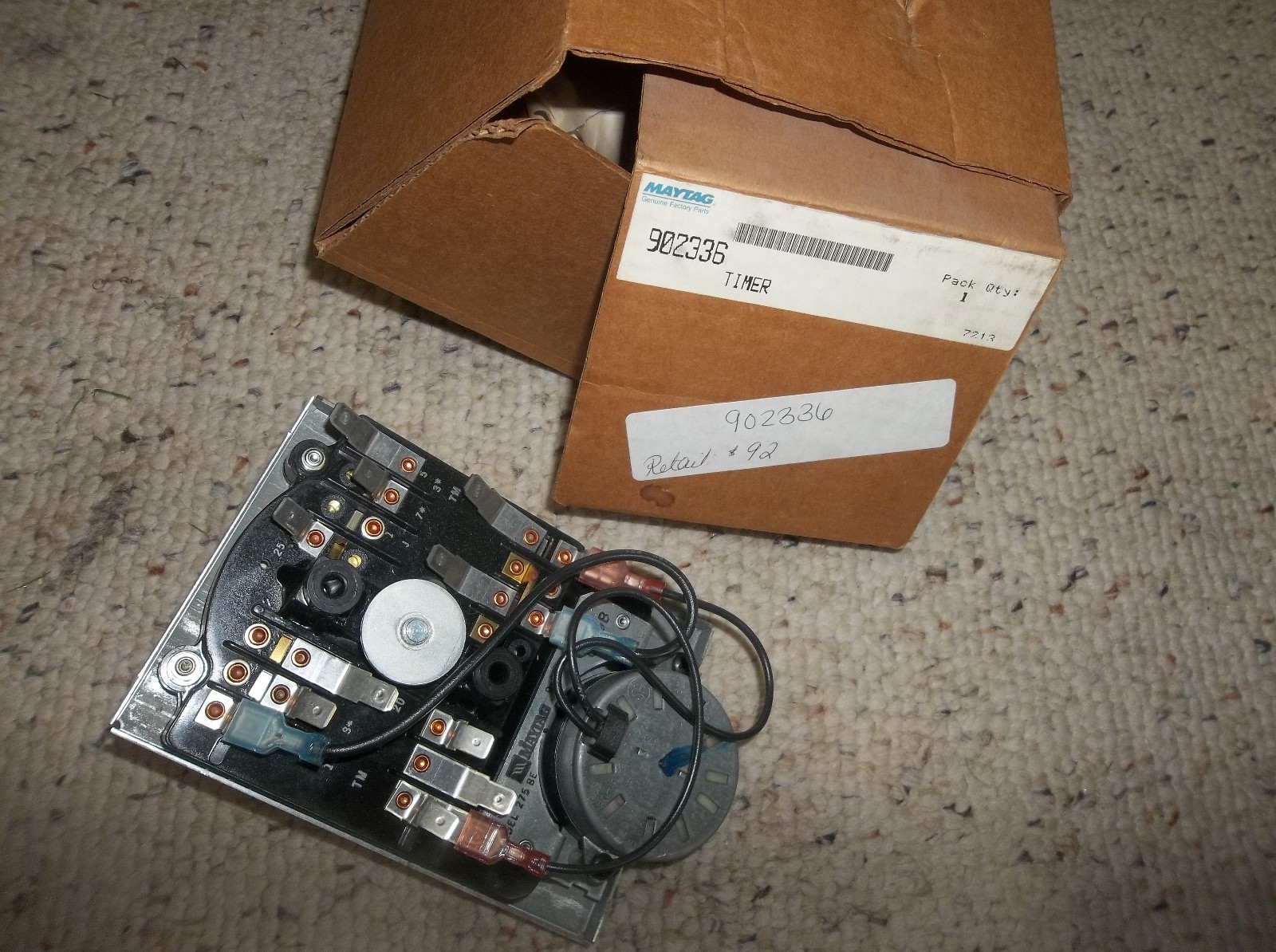 MAYTAG 902336 DISHWASHER TIMER-NEW