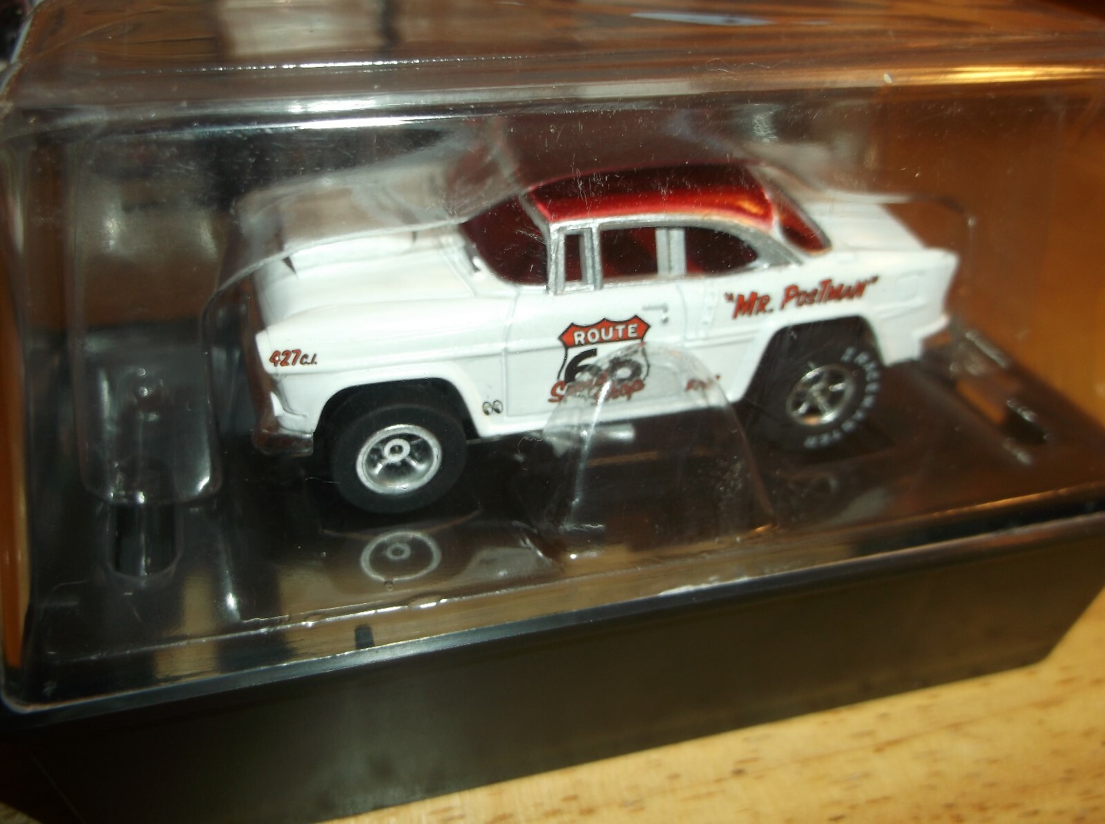 Auto World Slot Car 'SET ONLY' 55 Chevy Gasser from Route 66 Set Only Banded NEW