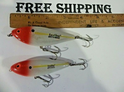 Vintage Heddon Bill Dance Spit N Image Topwater Lure mislabeled as Pop
