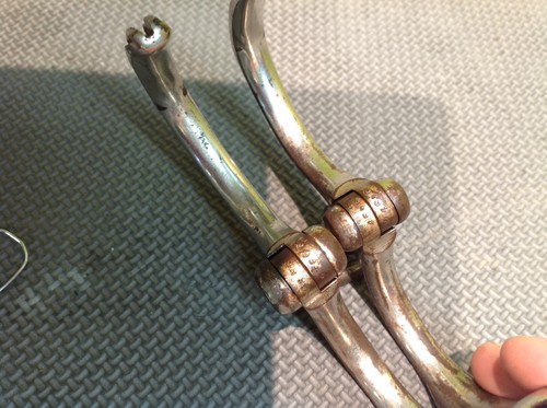 Vintage Bean Cobb Handcuffs Antique Police 1899