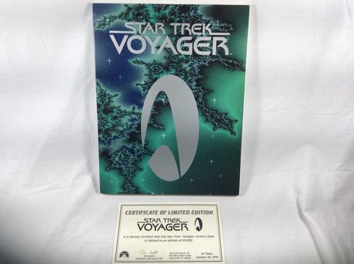 STAR TREK VOYAGER - Writers Bible - Limted 10,000 With COA - COMPLETE - RARE